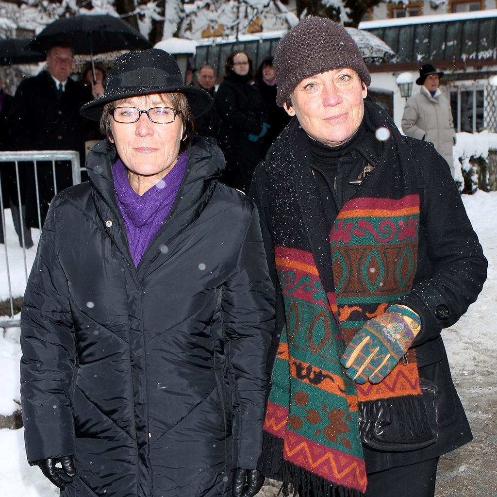 Rosi und Evi Mittermaier im November 2010