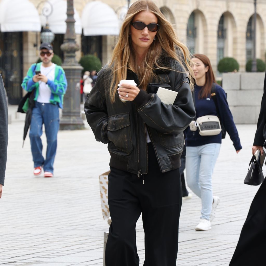 Rosie Huntington-Whiteley in Paris, September 2024