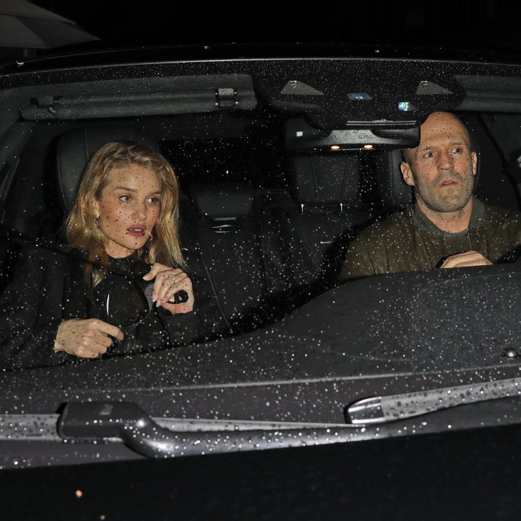 Rosie Huntington-Whiteley und Jason Statham im März 2020