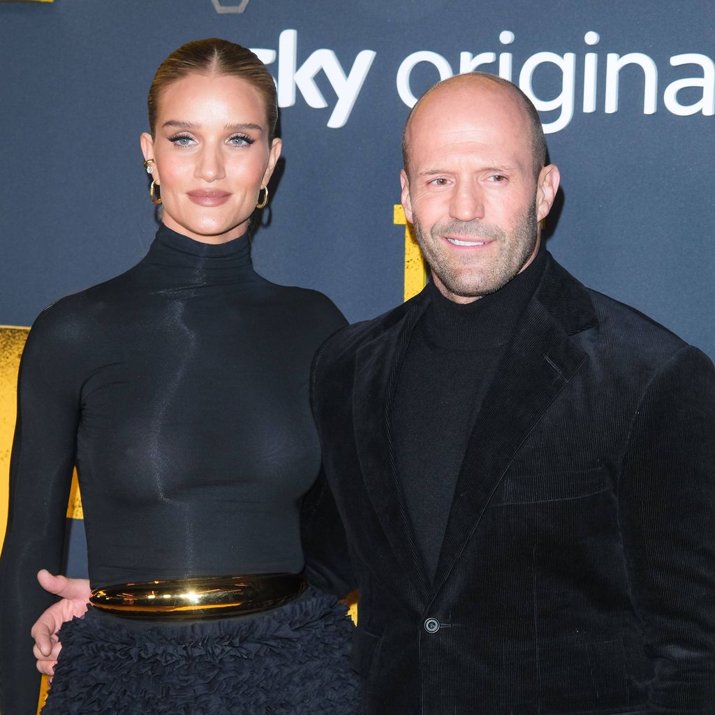 Rosie Huntington-Whiteley und Jason Statham, Januar 2024