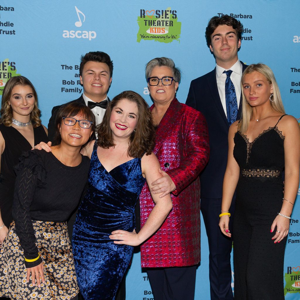 Rosie O'Donnell mit ihren Kindern und Freunden, November 2019