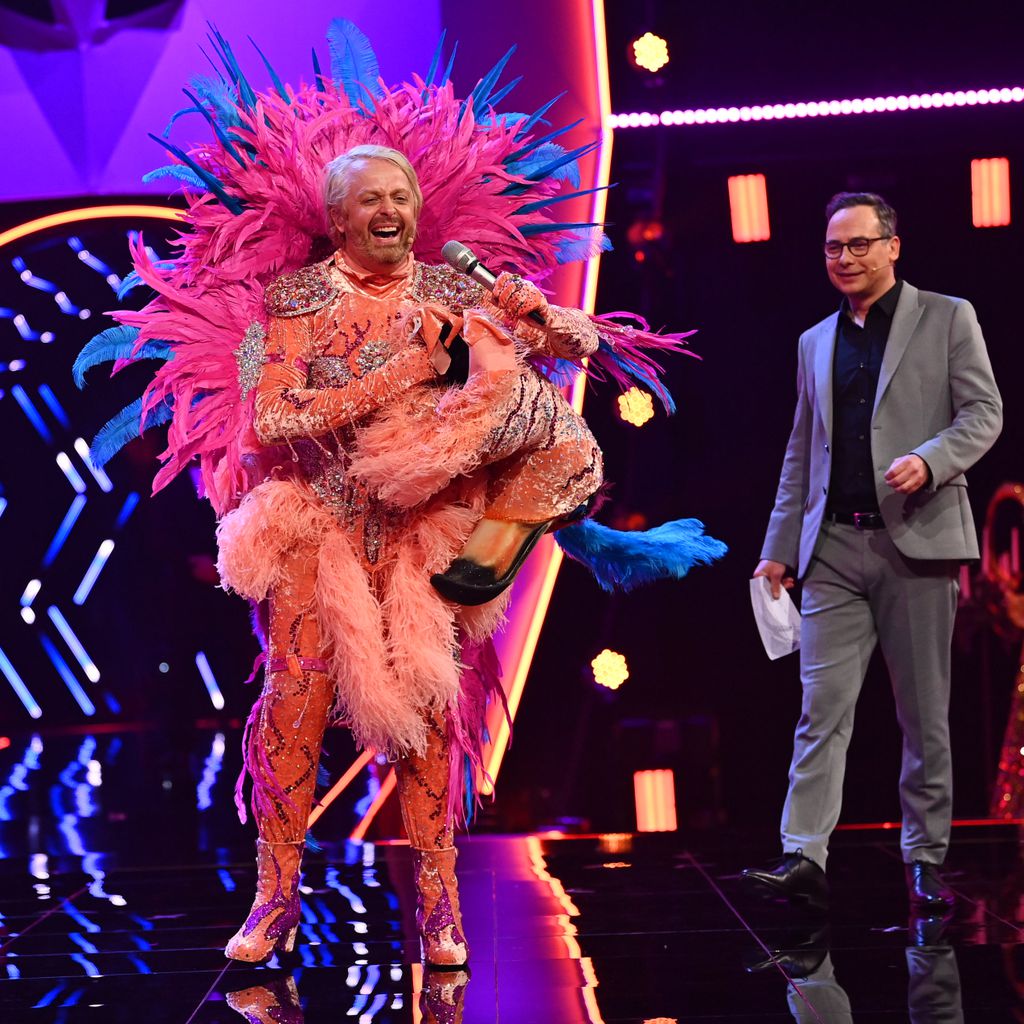 Ross Antony und Matthias Opdenhövel bei "The Masked Singer" 2021