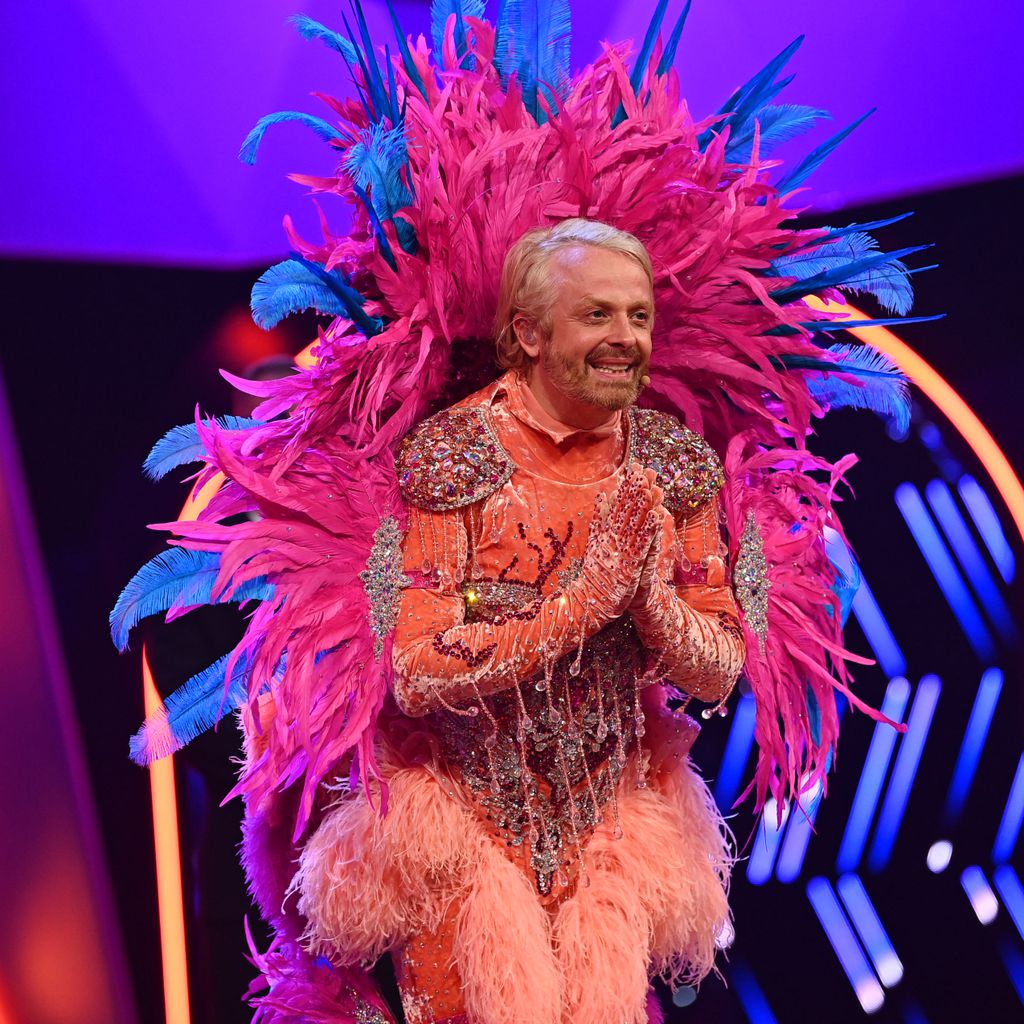 Ross Antony als "The Masked Singer"-Flamingo