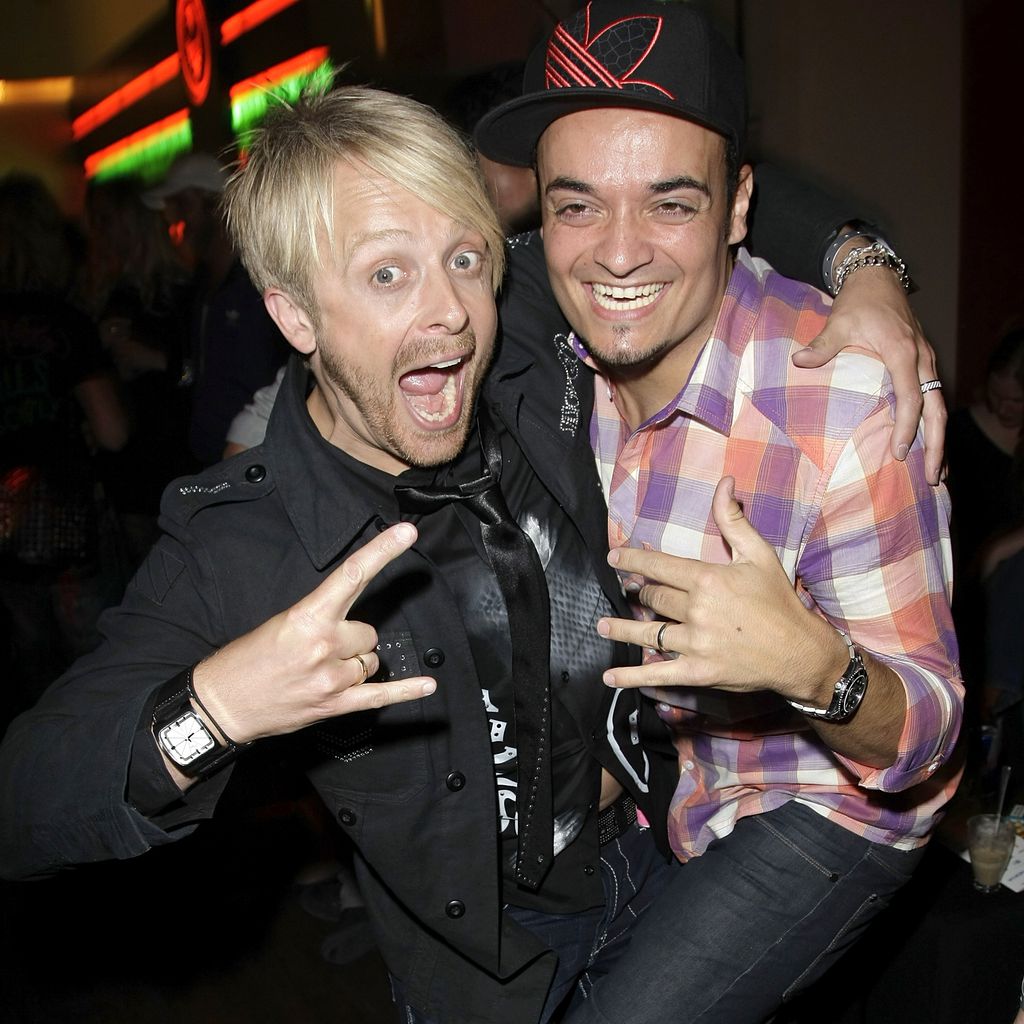 Ross Antony mit Giovanni Zarrella im Jahr 2009