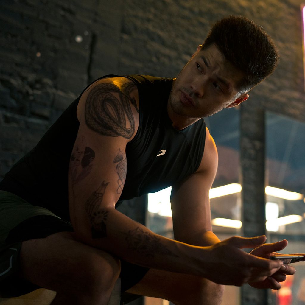Ross Butler in "Perfect Addiction"