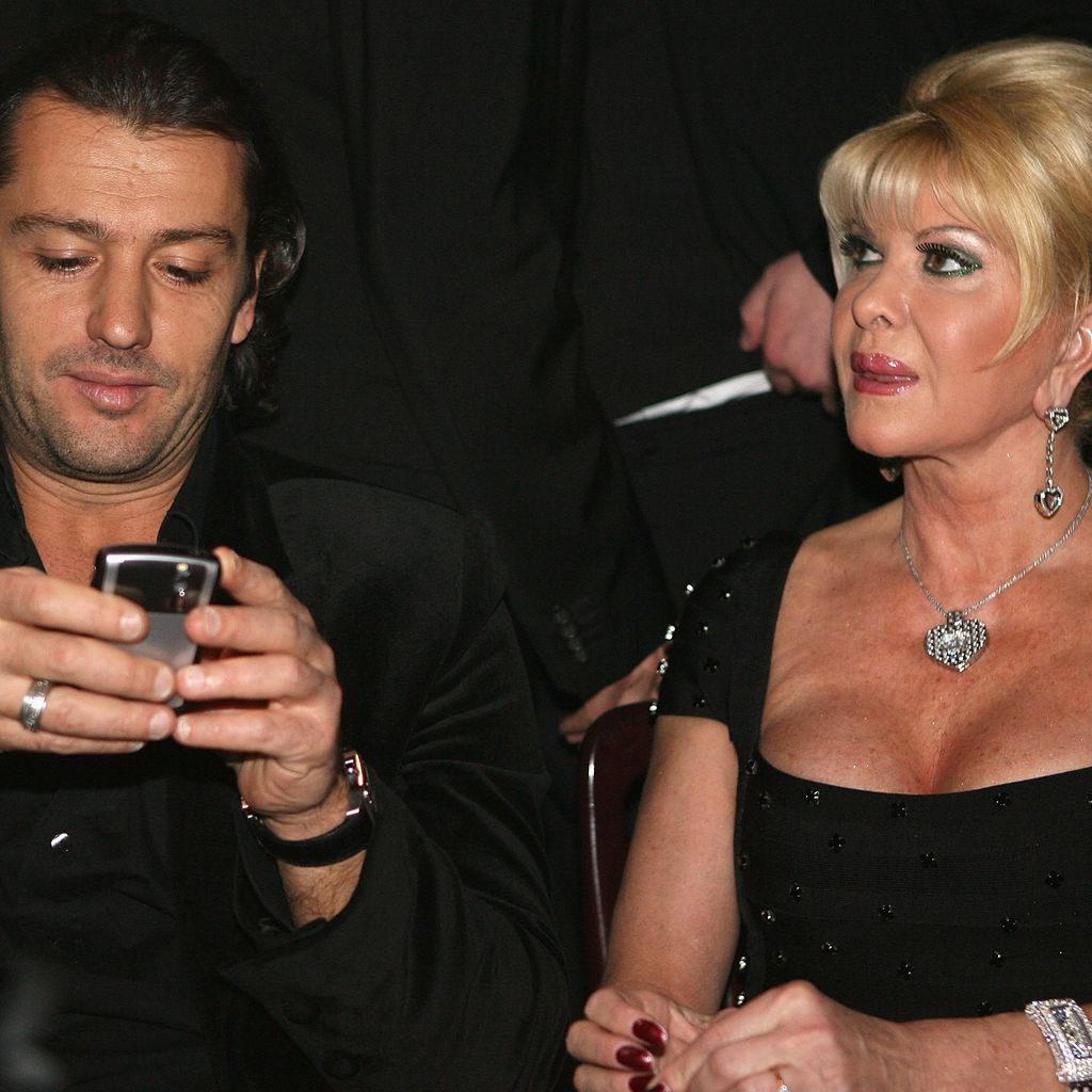 Rossano Rubicondi und Ivana Trump in Januar 2008