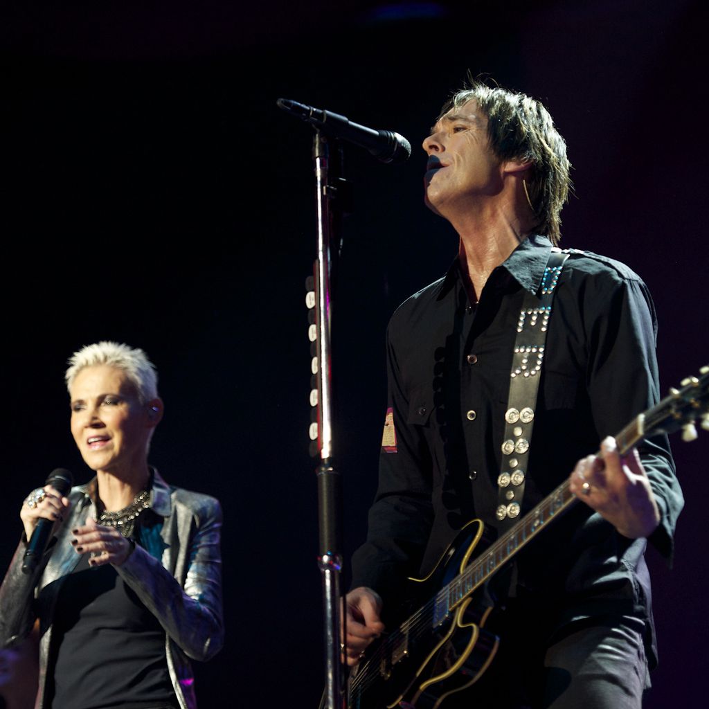 Marie Fredriksson und Per Gessle alias Roxette