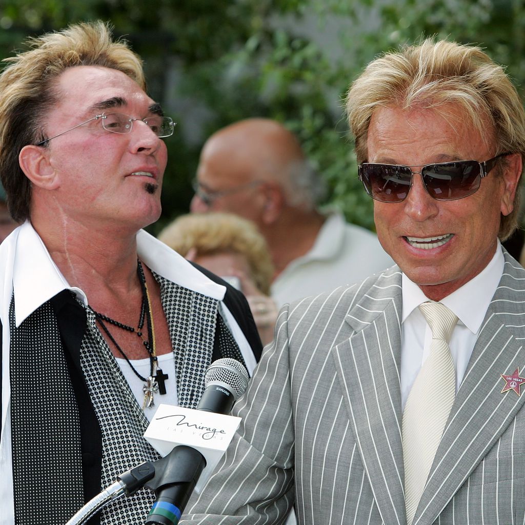 Roy Horn und Siegfried Fischbacher in Las Vegas im Oktober 2006