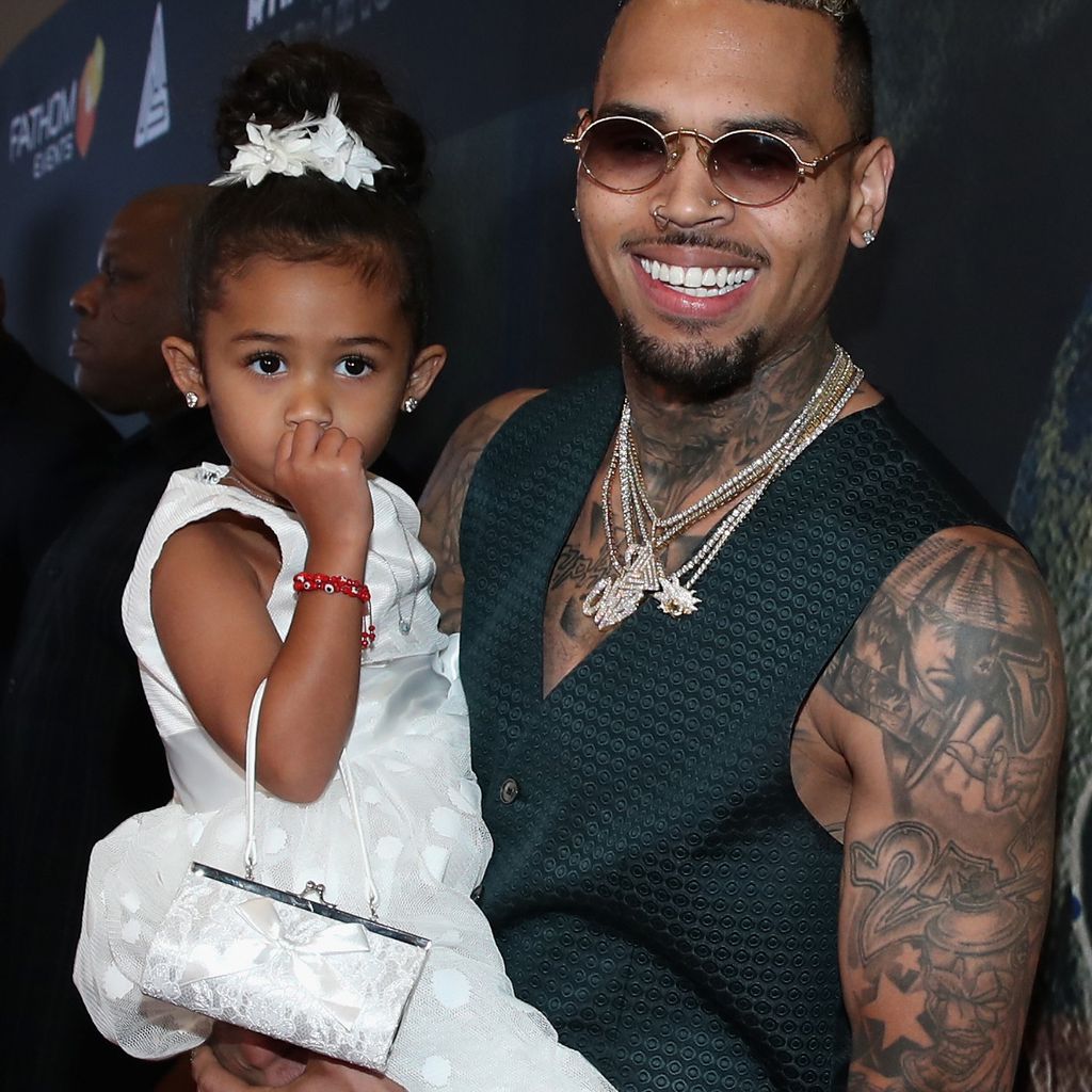 Royalty und Chris Brown bei einer Premiere in Los Angeles