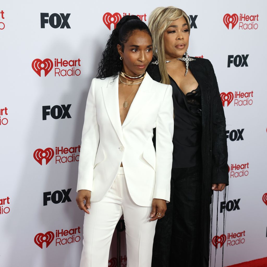 Rozonda "Chilli" Thomas und Tionne "T-Boz" Watkins bei den iHeartRadio Music Awards 2026 im Dolby Theatre in Los Angeles.