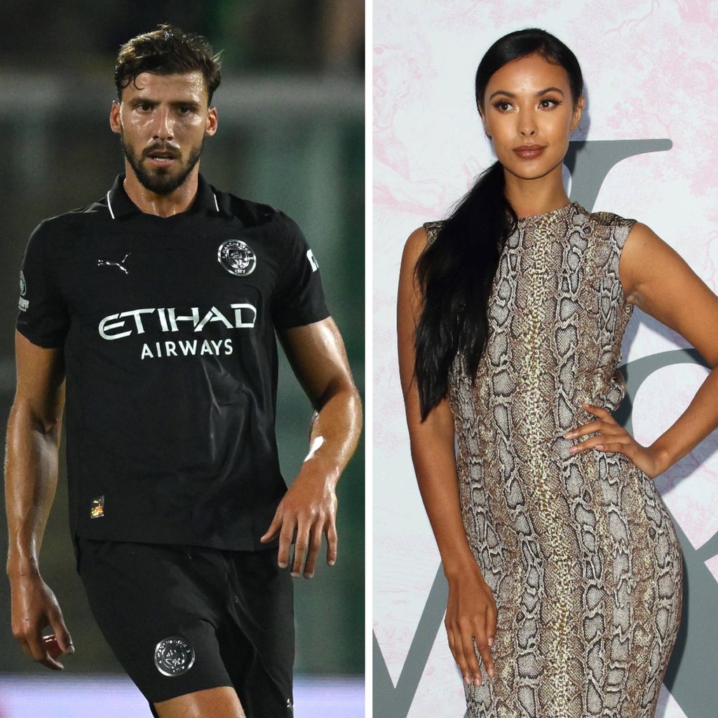 Rúben Dias und Maya Jama