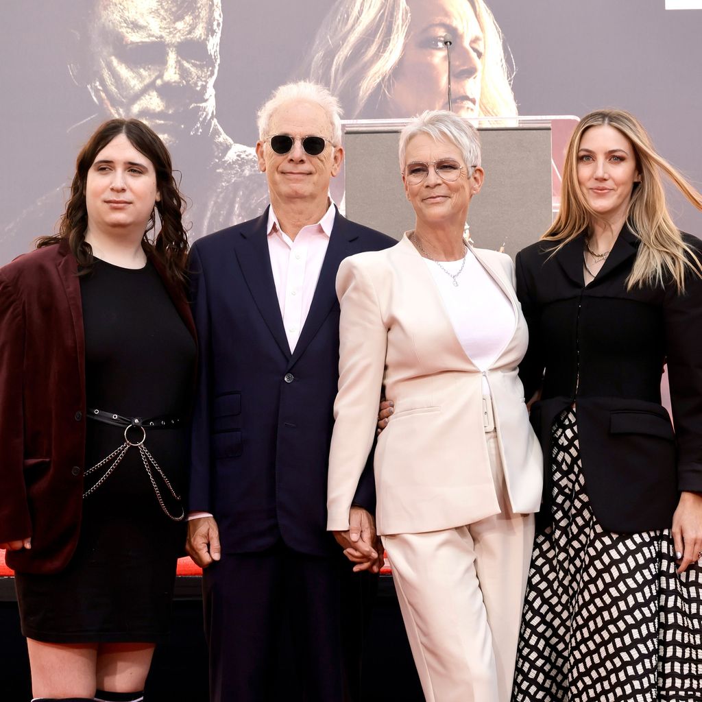 Ruby Guest, Christopher Guest, Jamie Lee Curtis und Annie Guest