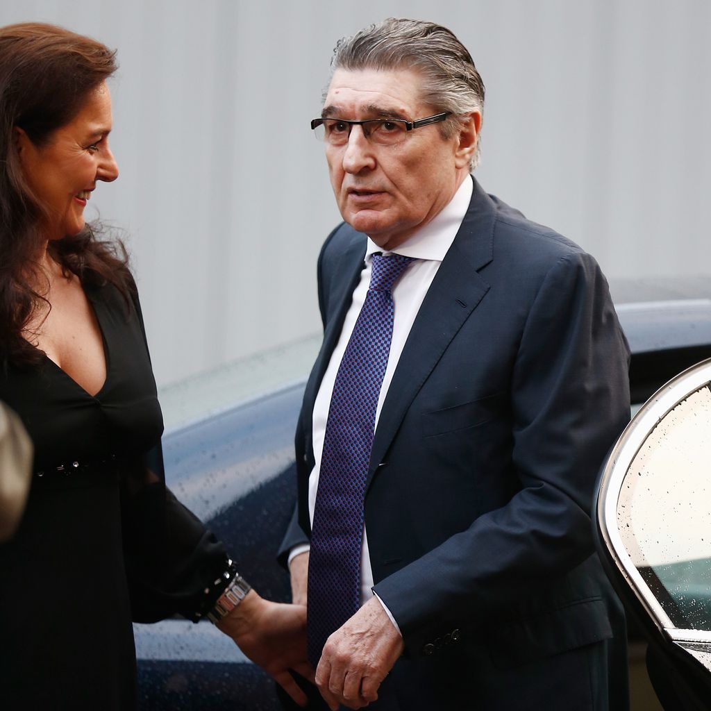 Rudi Assauer auf dem Weg zu sder Feier zu seinem 70. Geburtstag, 2014 in Herten