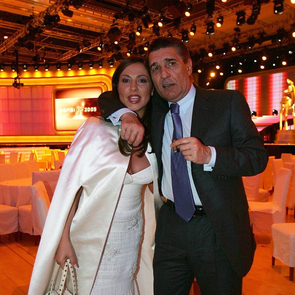 Simone Thomalla und Rudi Assauer beim Bambi 2005