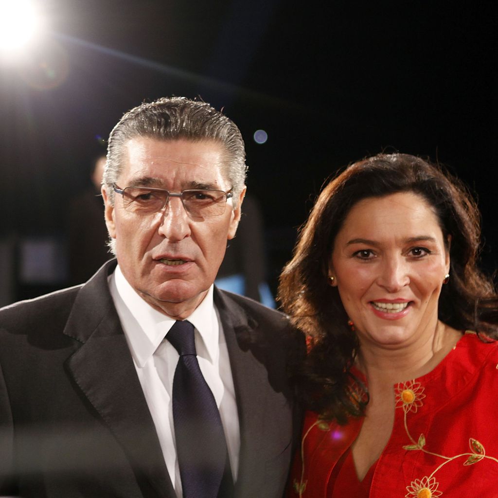 Rudi Assauer und  Bettina Michel  im Dezember 2009