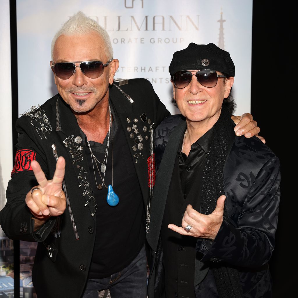 Rudolf Schenker und Klaus Meine im August 2021 in Bonn