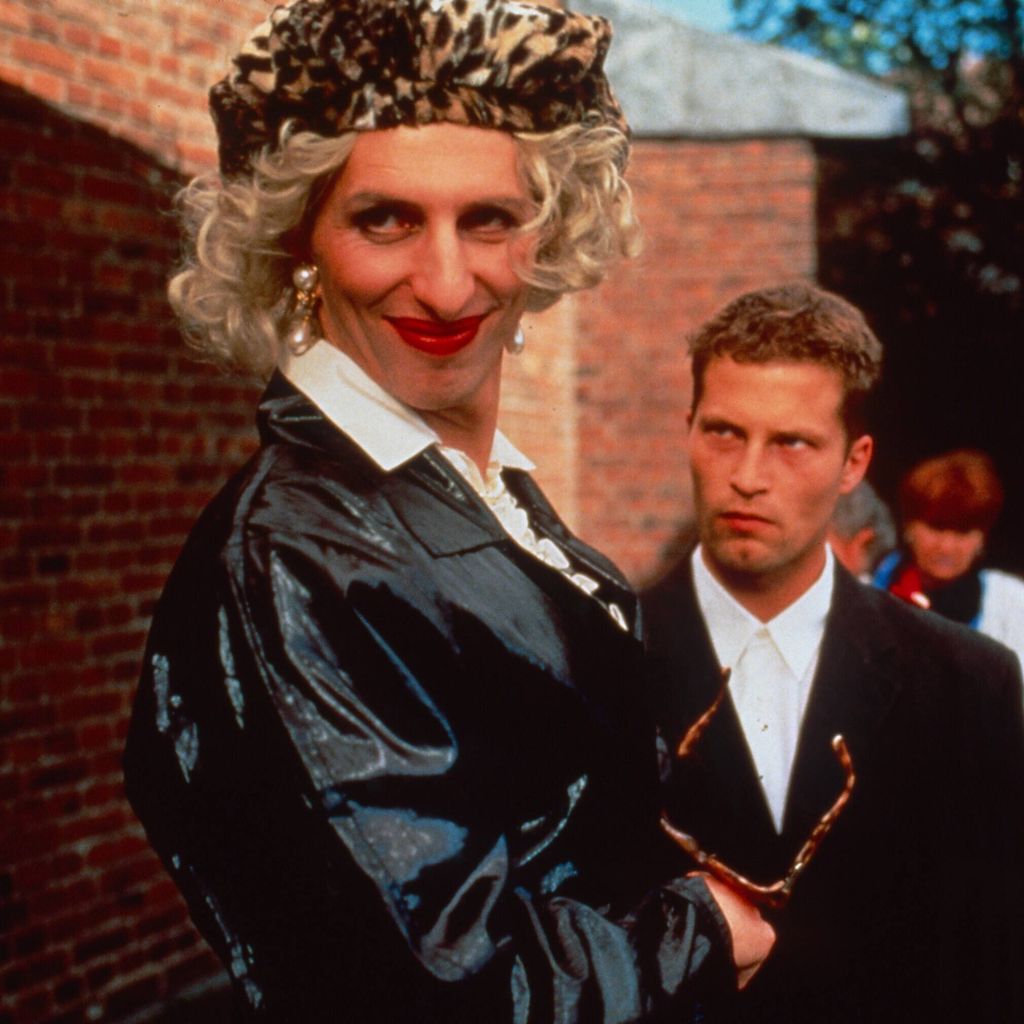 Rufus Beck und Til Schweiger in einer Szene aus "Maybe... Maybe Not (Der bewegte Mann)", 1994