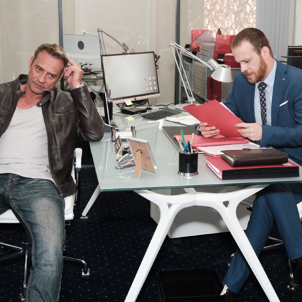 Rufus (Kai Noll) und Tobias (Patrick Müller) bei "Unter uns"