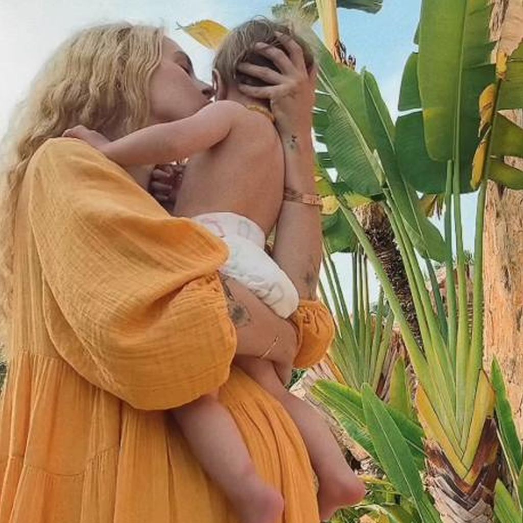 Rumer Willis mit ihrer Tochter Louetta, April 2024