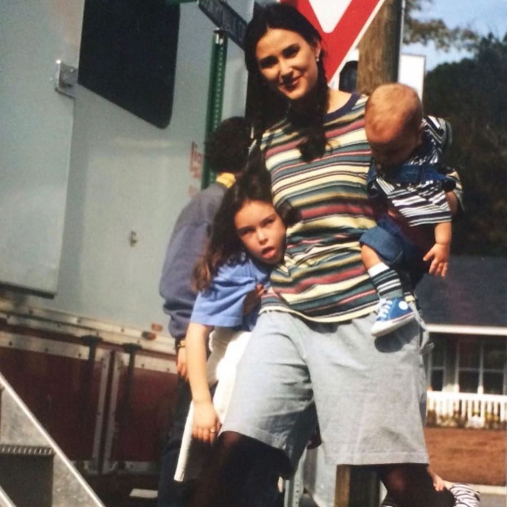 Rumer Willis, Demi Moore, Tallulah Willis und Scout Willis
