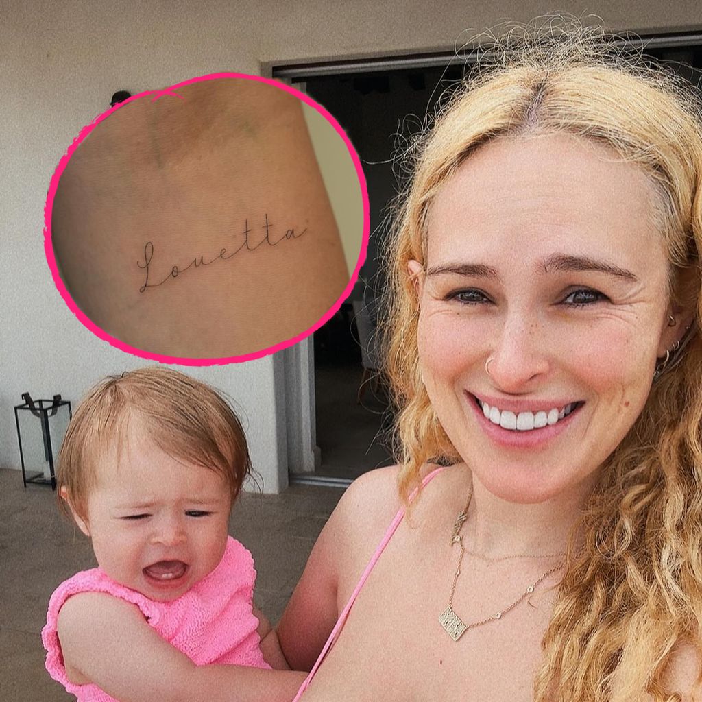 Rumer Willis mit ihrer Tochter