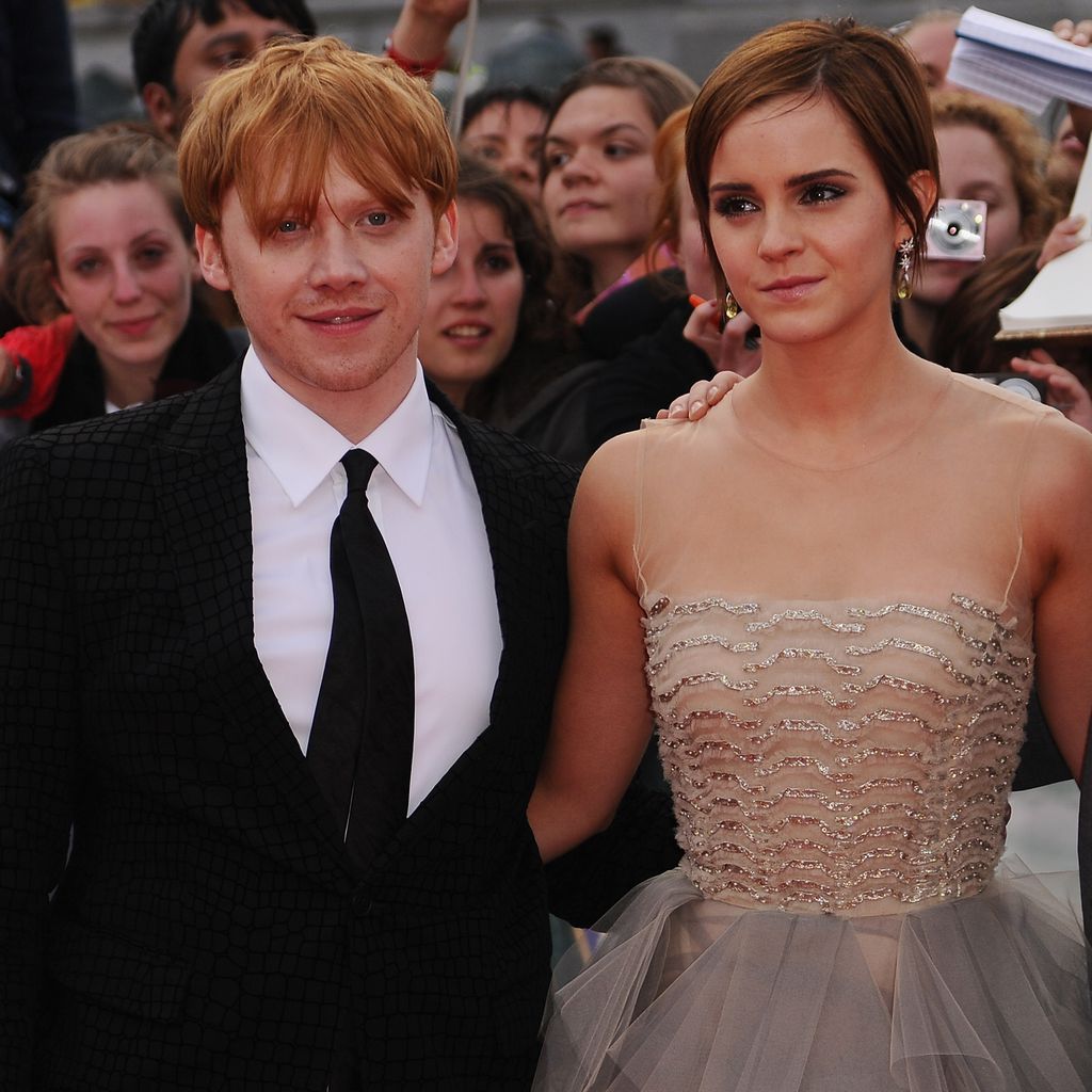 Rupert Grint, Emma Watson und Daniel Radcliffe