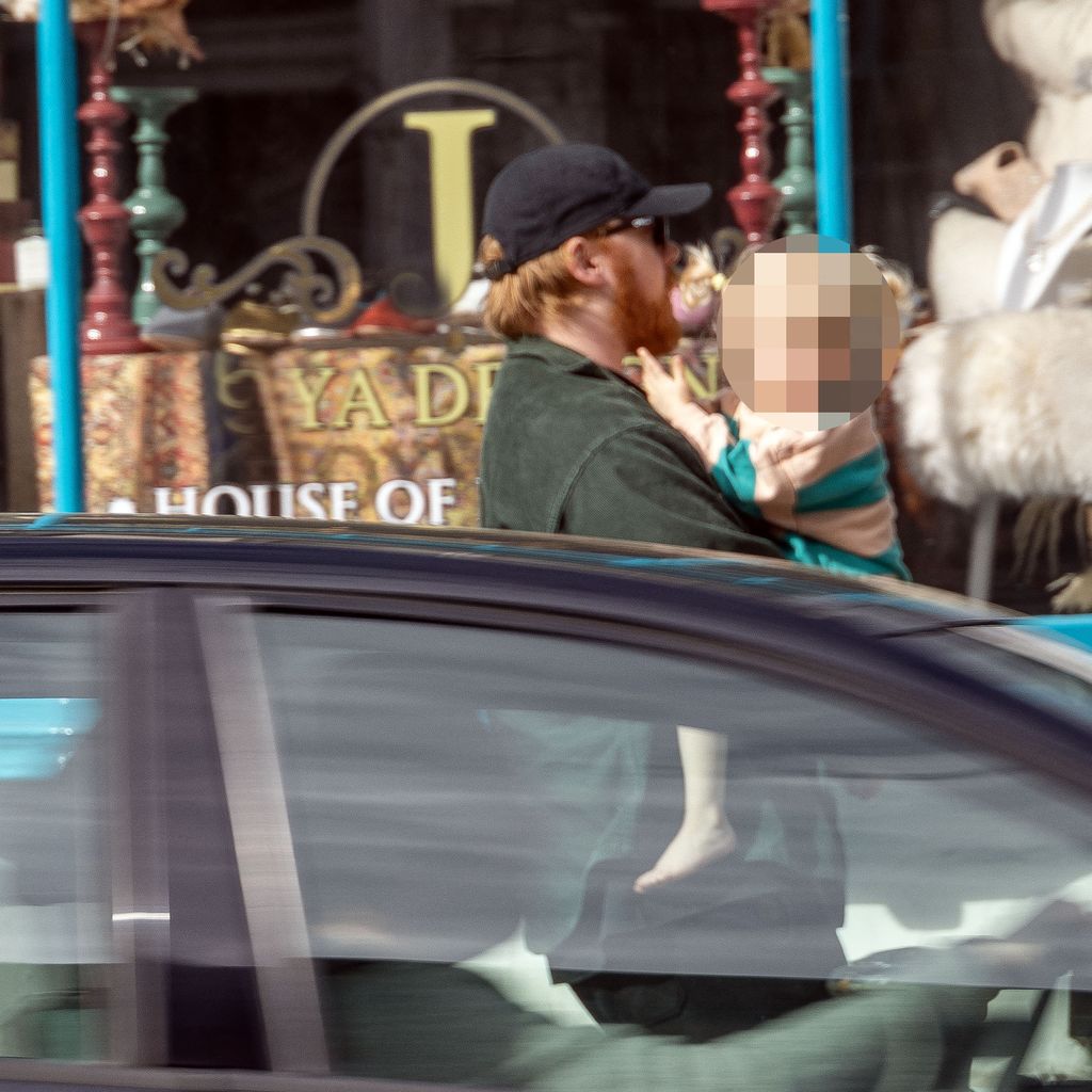 Rupert Grint mit seiner Tochter Wednesday, Mai 2023