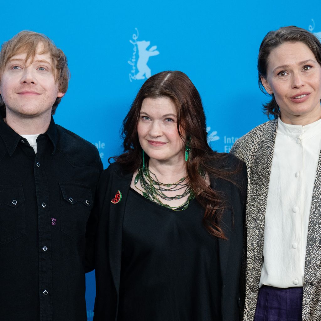 Rupert Grint, Hanna Bergholm und Seidi Haarla beim Nightborn-Fototermin auf der 76. Berlinale im Grand Hyatt Berlin