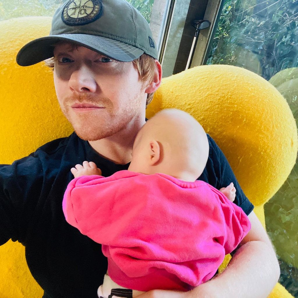 Rupert Grint mit seiner Tochter Wednesday