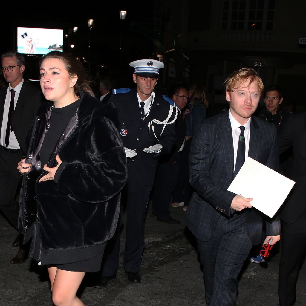 Georgia Groome und Rupert Grint beim Dinard Film Festival