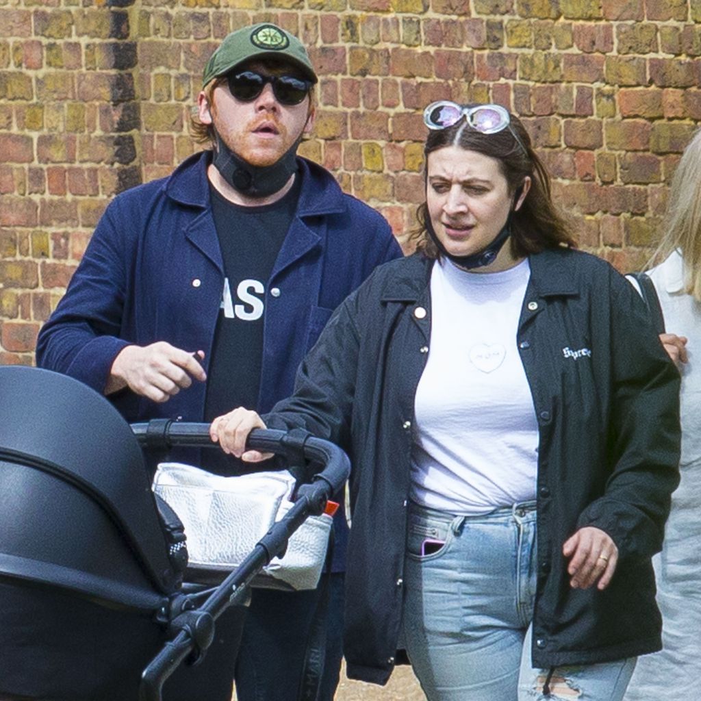 Rupert Grint und Georgia Groome, August 2020