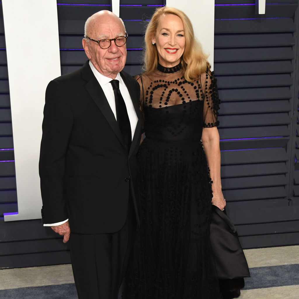 Rupert Murdoch und Jerry Hall 2019 in Los Angeles