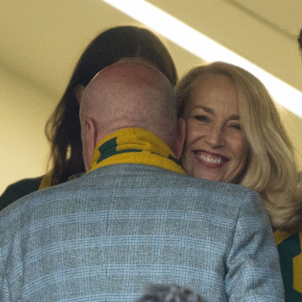 Jerry Hall und Rupert Murdoch