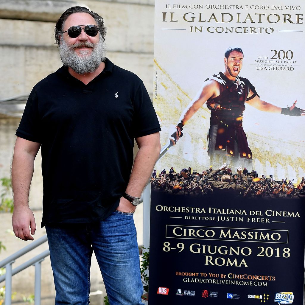 Russell Crowe im Juni 2018 in Rom