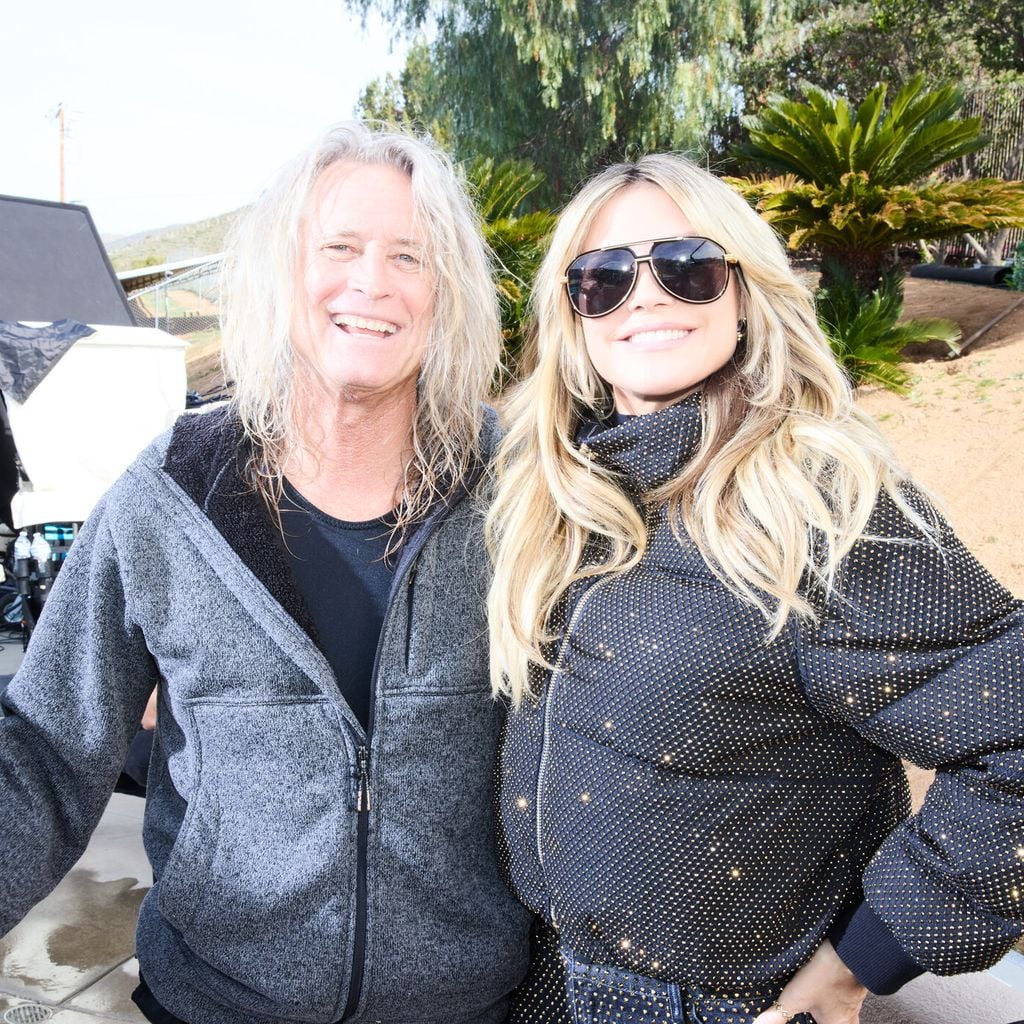 Russell James und Heidi Klum am Set von GNTM, 2026