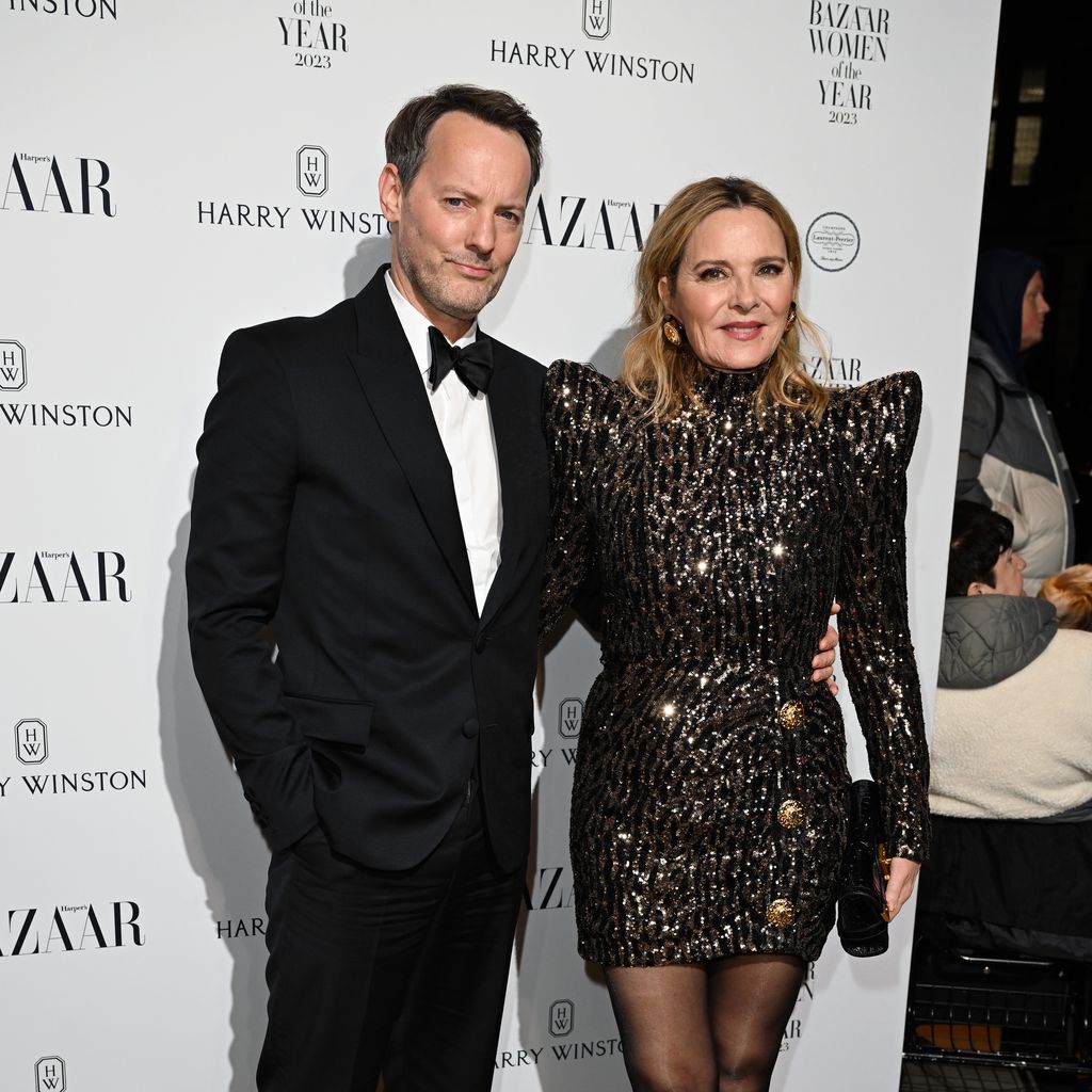 Russell Thomas und Kim Cattrall beim Harper's Bazaar Women Of The Year Award 2023