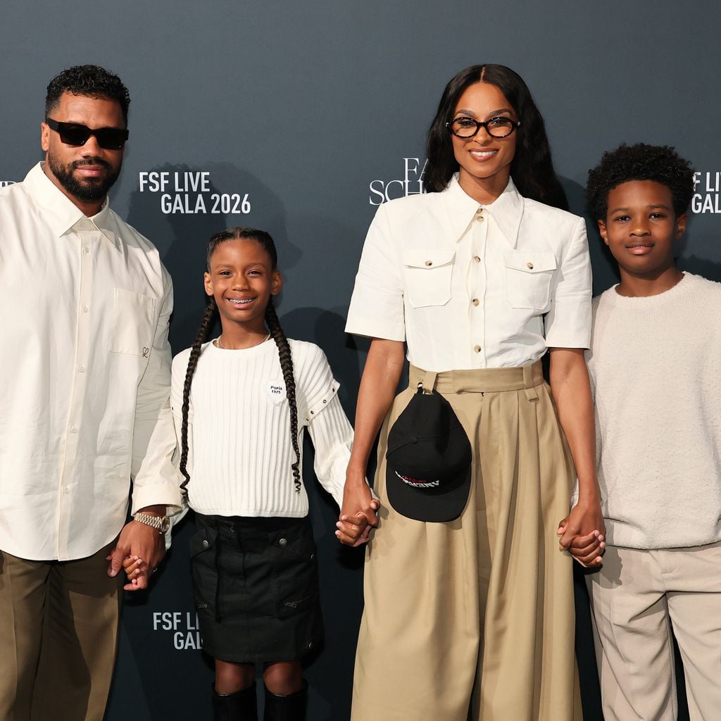 Russell Wilson, Sienna, Ciara und Future bei der Fashion Scholarship Fund Gala 2026 in New York