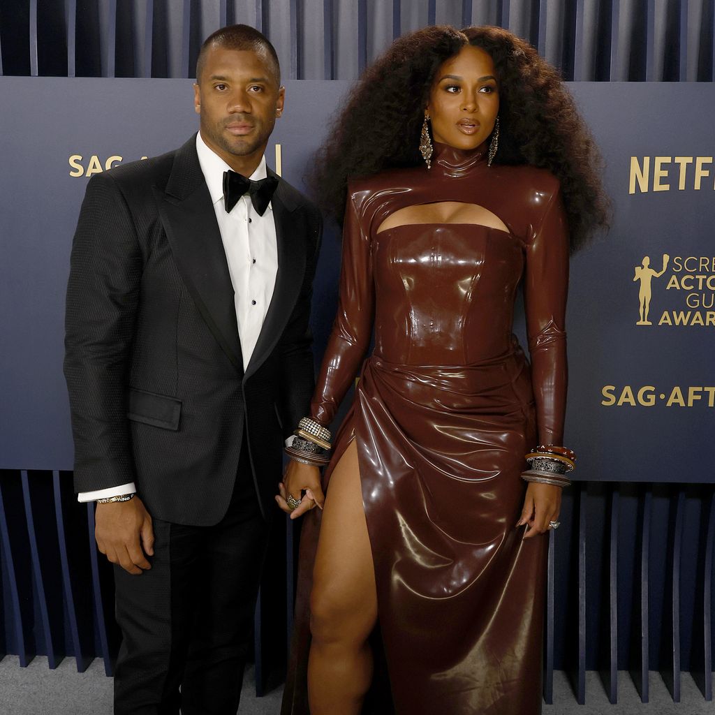 Russell Wilson und Ciara bei den SAG Awards 2024