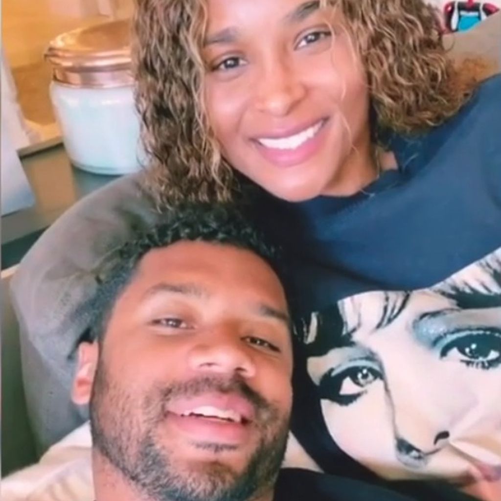 Russell Wilson und Ciara im März 2020