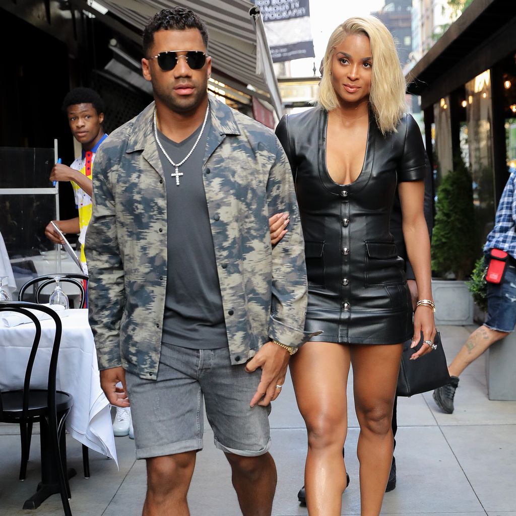 Russell Wilson und Sängerin Ciara, Juni 2021