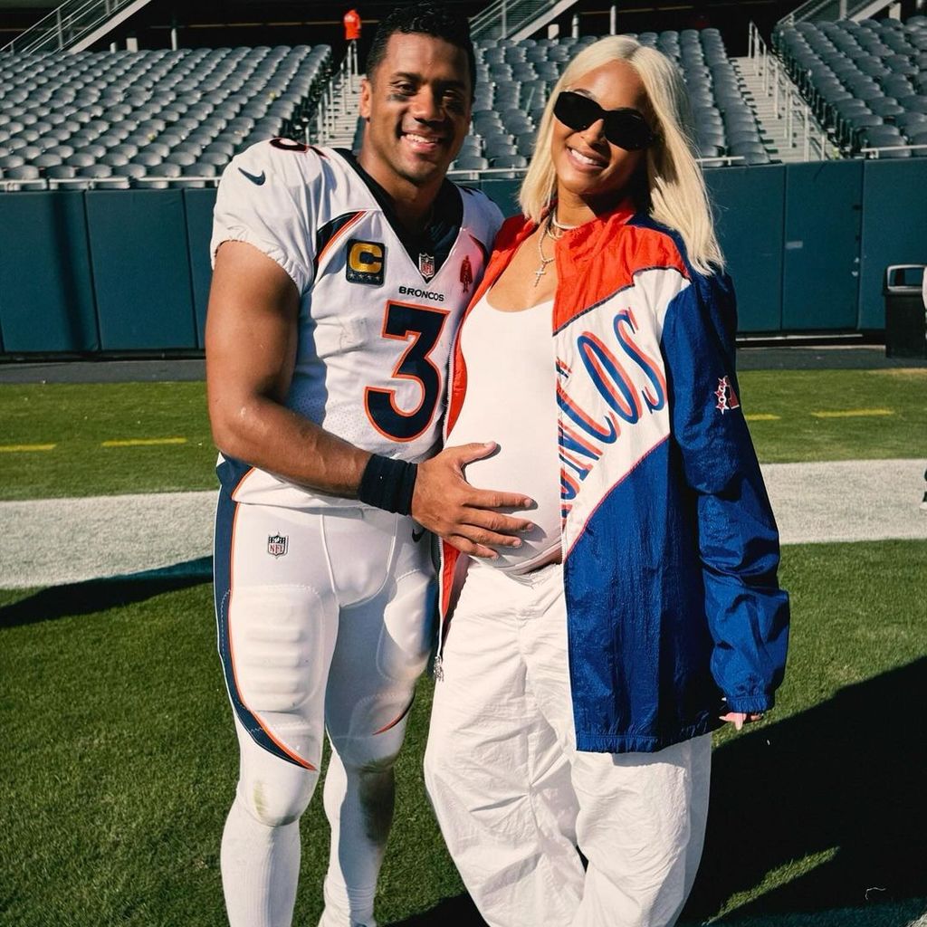 Russell Wilson und seine Frau Ciara