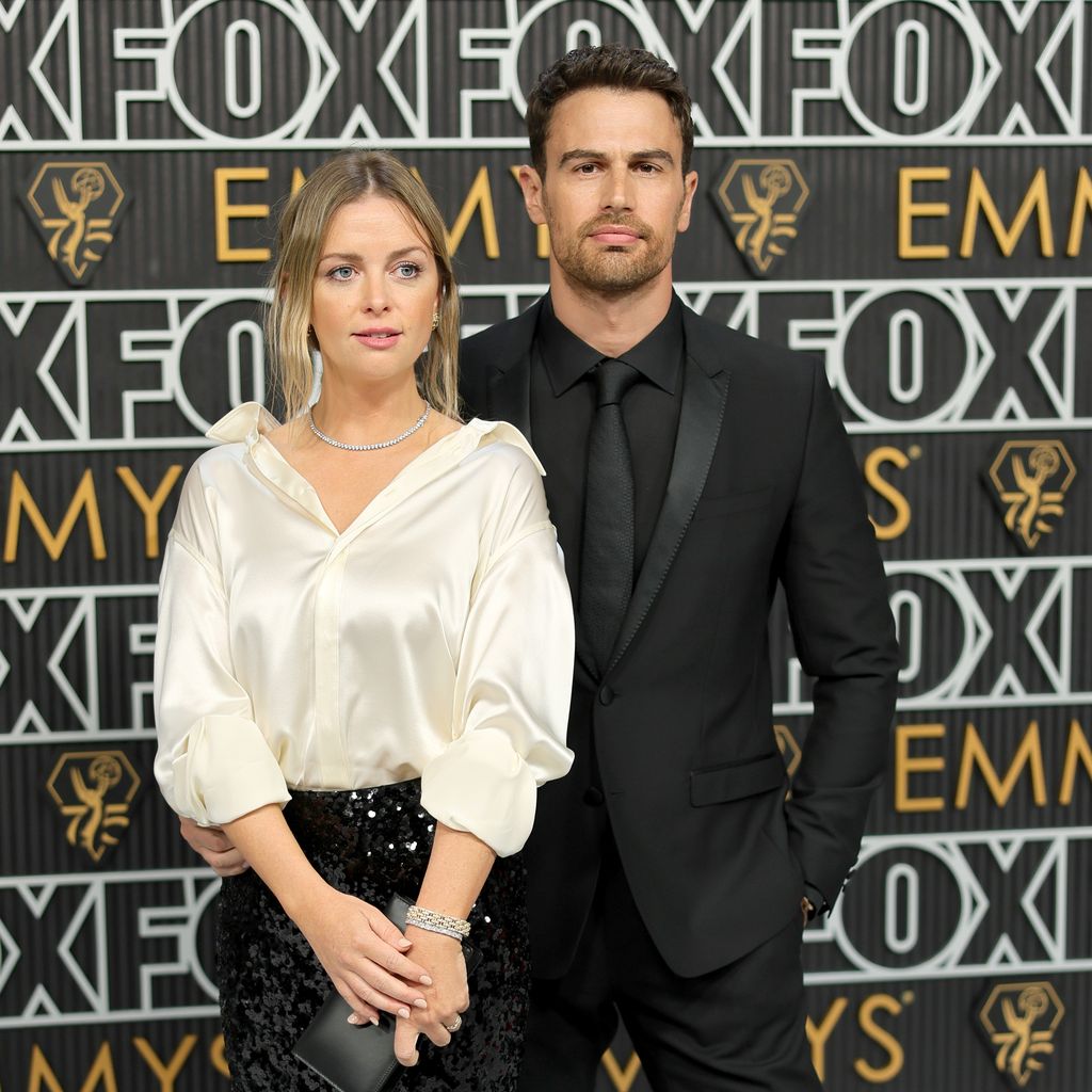 Ruth Kearney and Theo James im Januar 2024