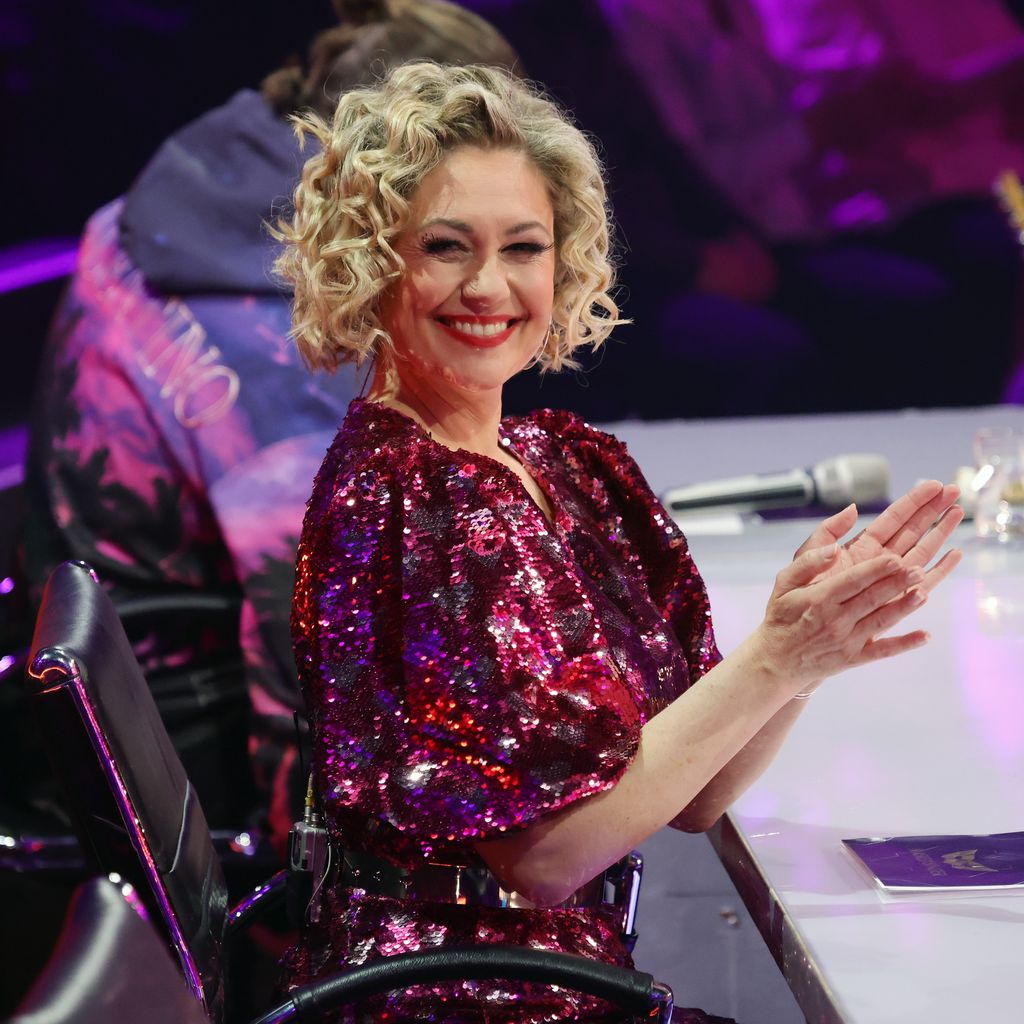 Ruth Moschner beim "The Masked Singer"-Finale