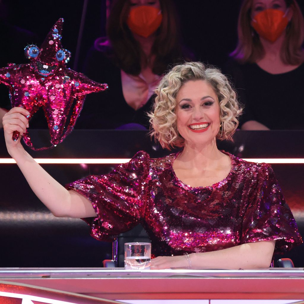 Ruth Moschner beim "The Masked Singer"-Finale
