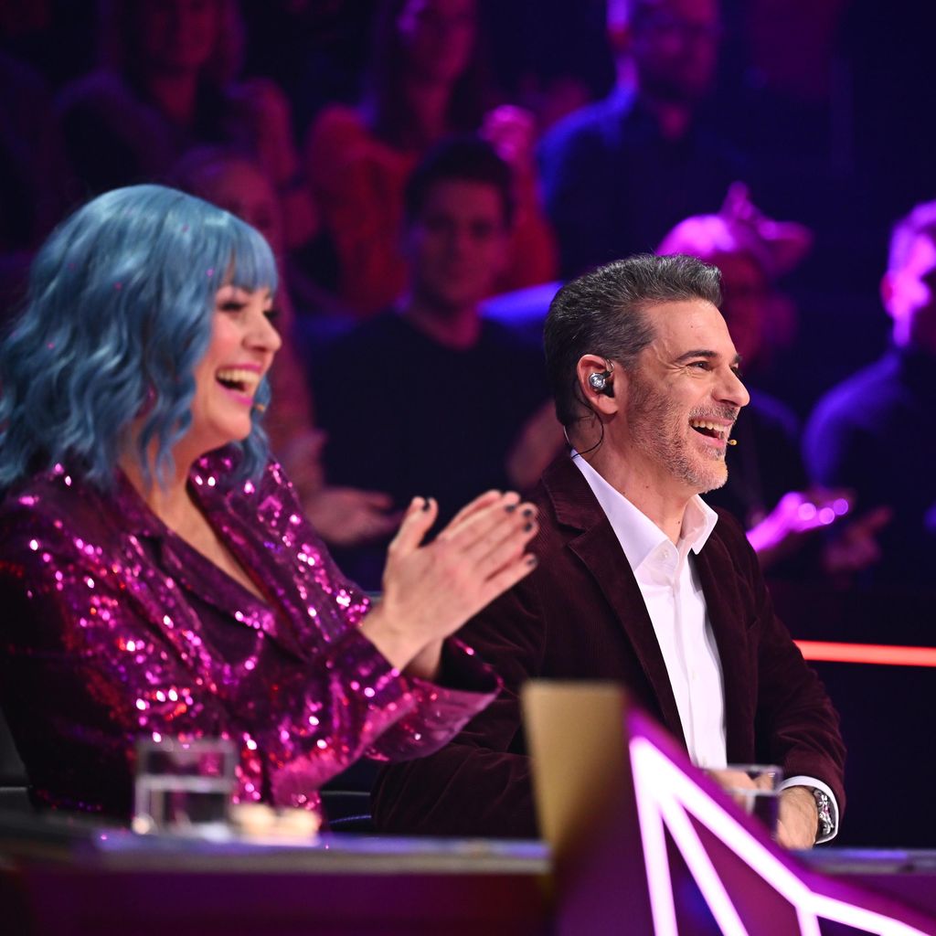 Ruth Moschner und Rick Kavanian bei "The Masked Singer"