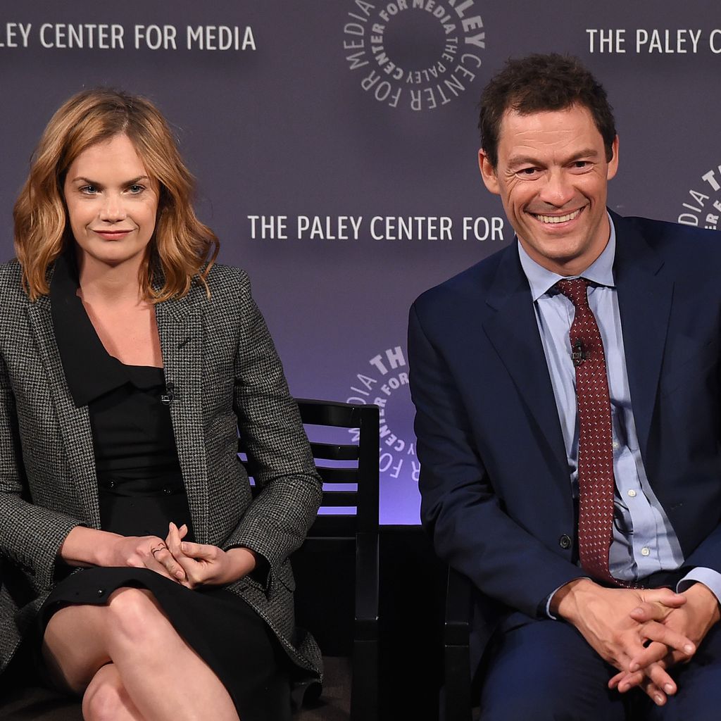 Ruth Wilson und Dominic West in New York 2015