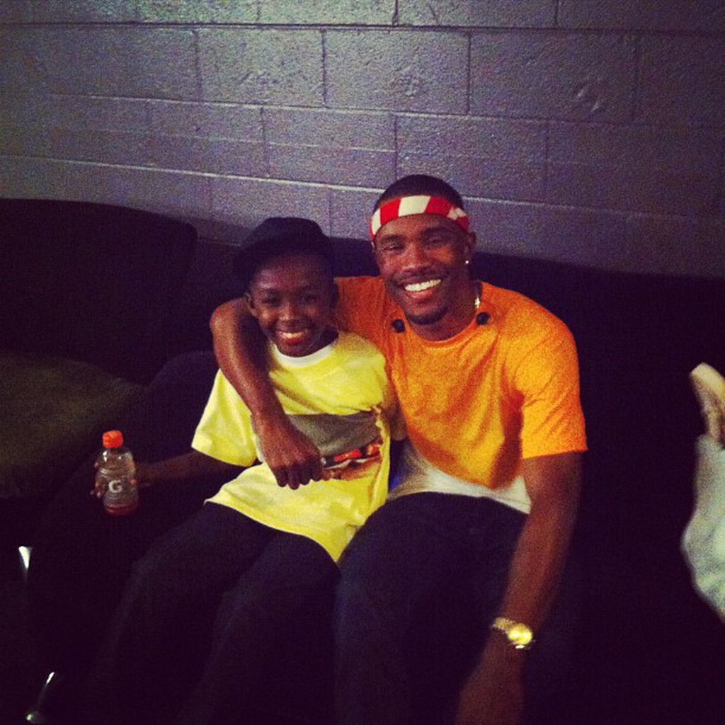 Ryan Breaux mit seinem Bruder Frank Ocean