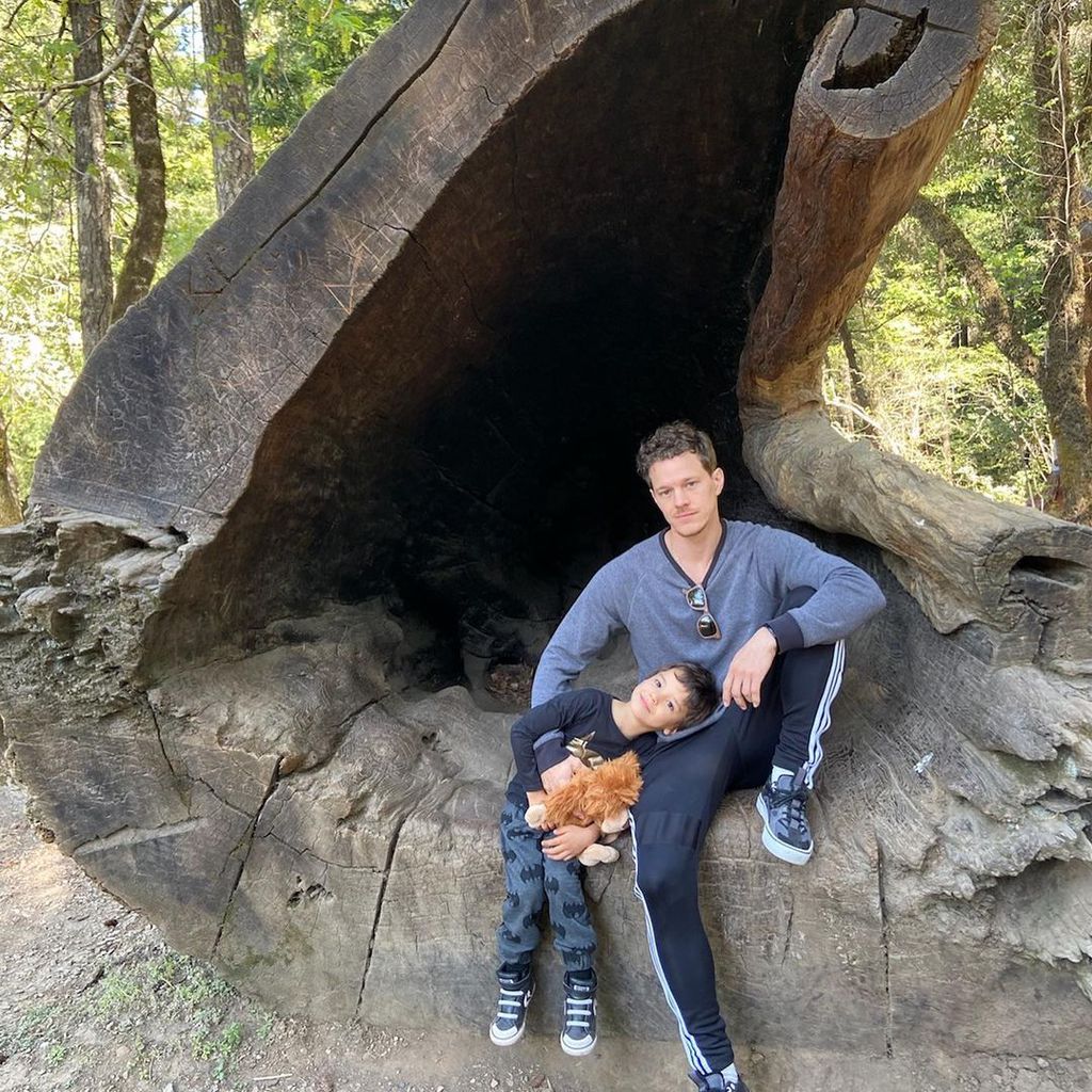 Ryan Dorsey mit seinem Sohn Josey