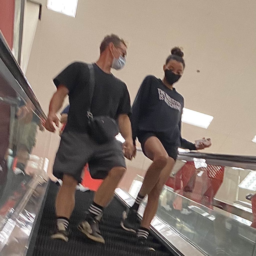 Ryan Dorsey und Nickayla Rivera im September 2020 in Los Angeles