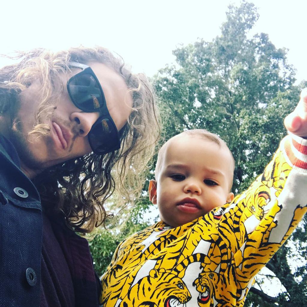 Ryan Dorsey und sein Sohn Josey 2016